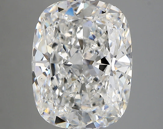 CUSHION lab grown diamond 6.15ct E/si1