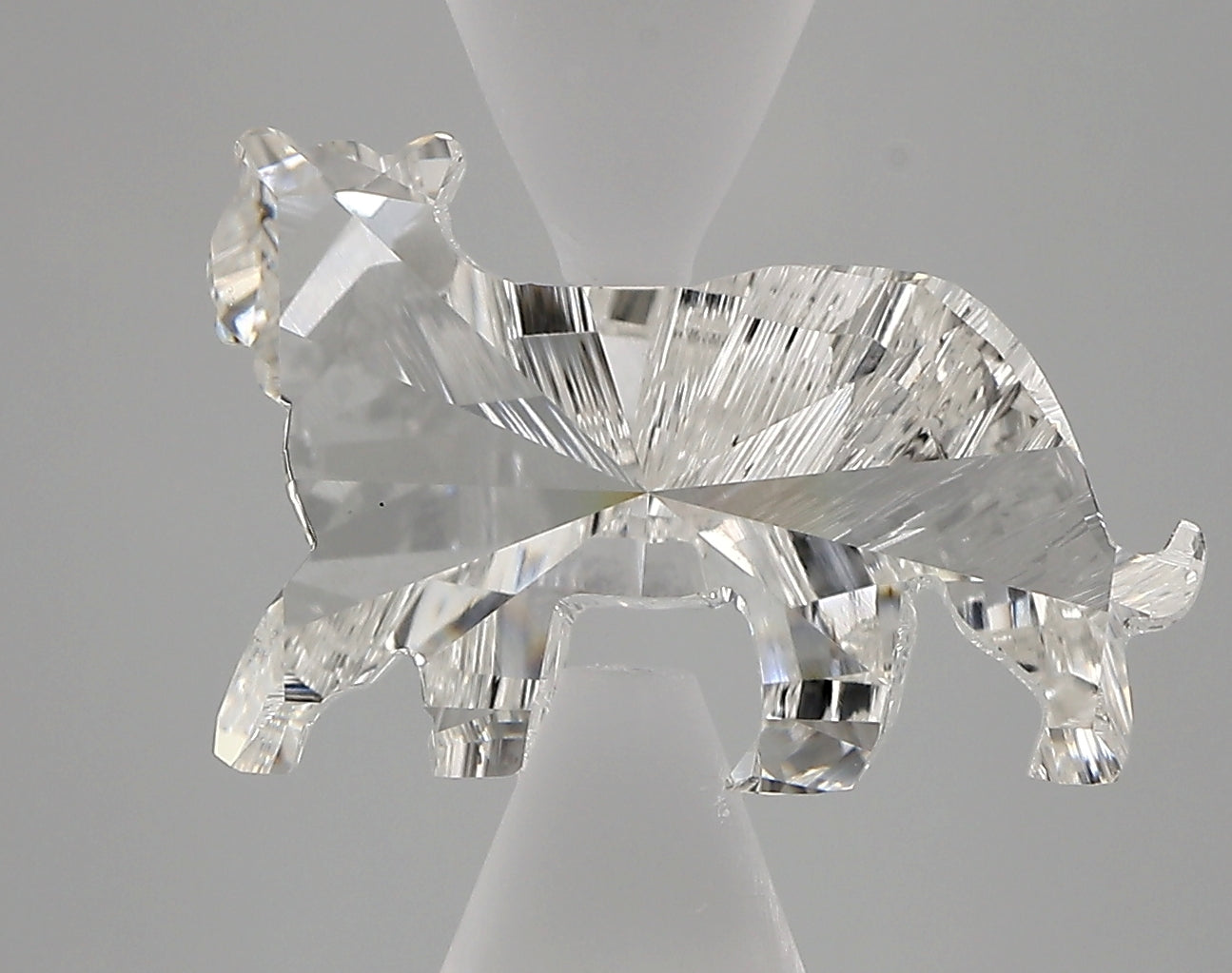 TIGER lab grown diamond 4.25ct G/vs1