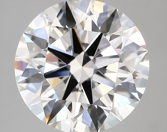 ROUND lab grown diamond 5.61ct E/vs1