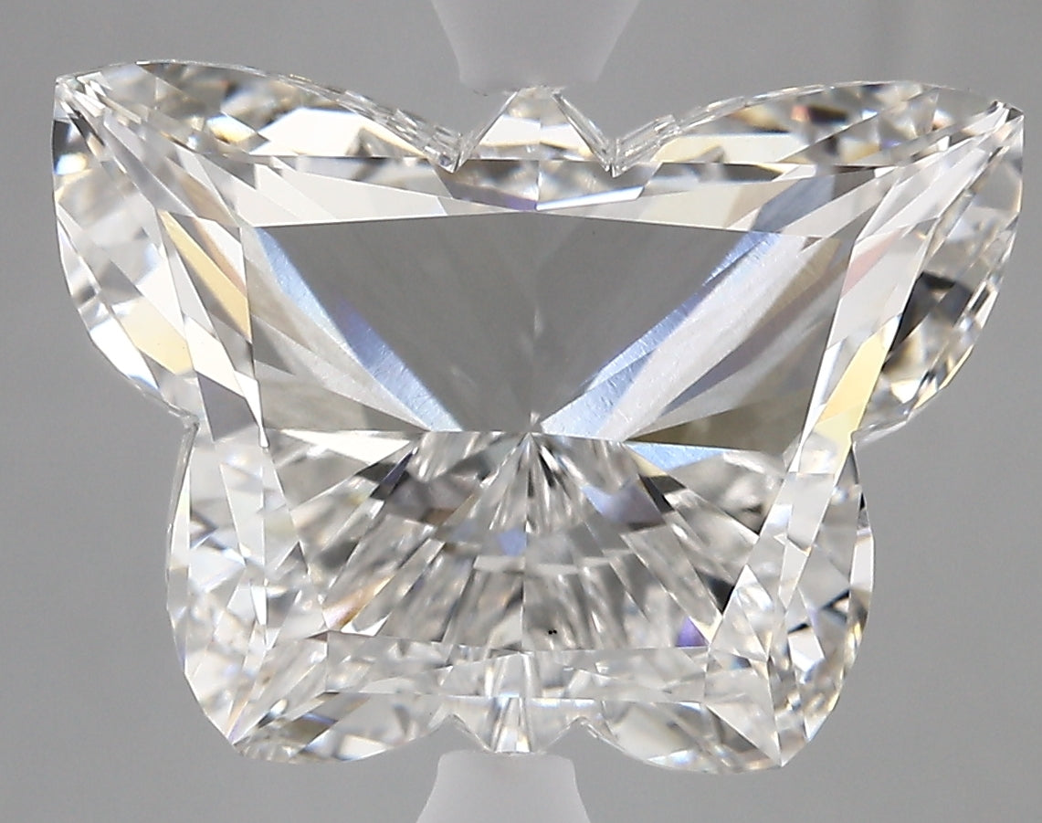 BUTTERFLY lab grown diamond 6.29ct F/vs1
