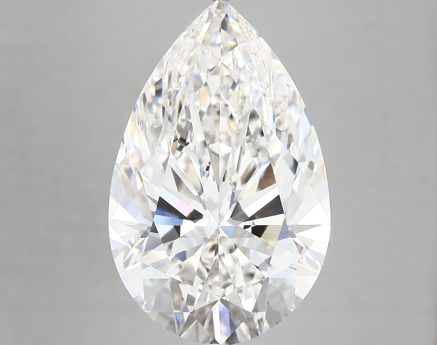 PEAR lab grown diamond 13.54ct F/vs1