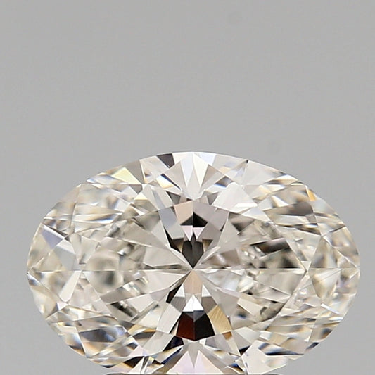 OVAL lab grown diamond 1.77ct H/vvs2