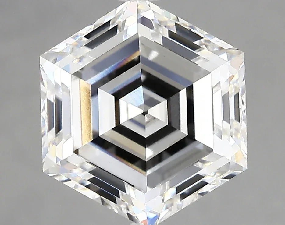 Lab Grown Diamond – HEXAGON – 4.19 ct – E/vvs2 – IGI - The Lab Jewelry