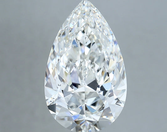 PEAR lab grown diamond 6.51ct G/vs1