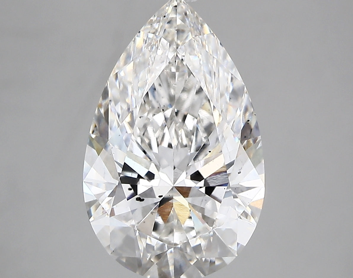 PEAR lab grown diamond 3.61ct F/si1