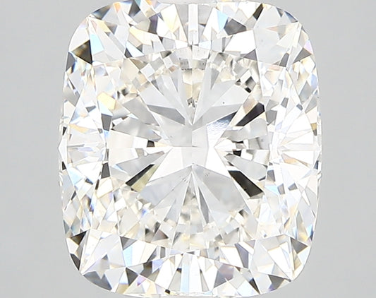 CUSHION lab grown diamond 3.37ct H/vs1