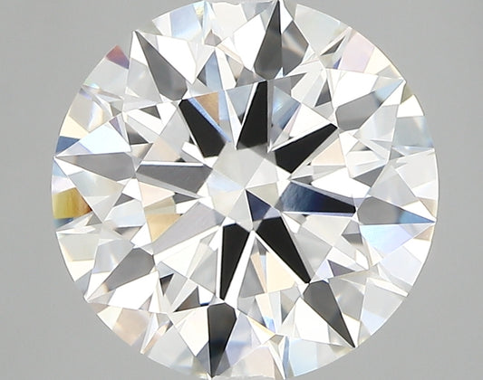 ROUND lab grown diamond 3.74ct G/vvs2