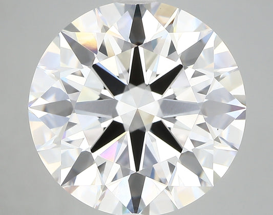 ROUND lab grown diamond 10.38ct E/vs1