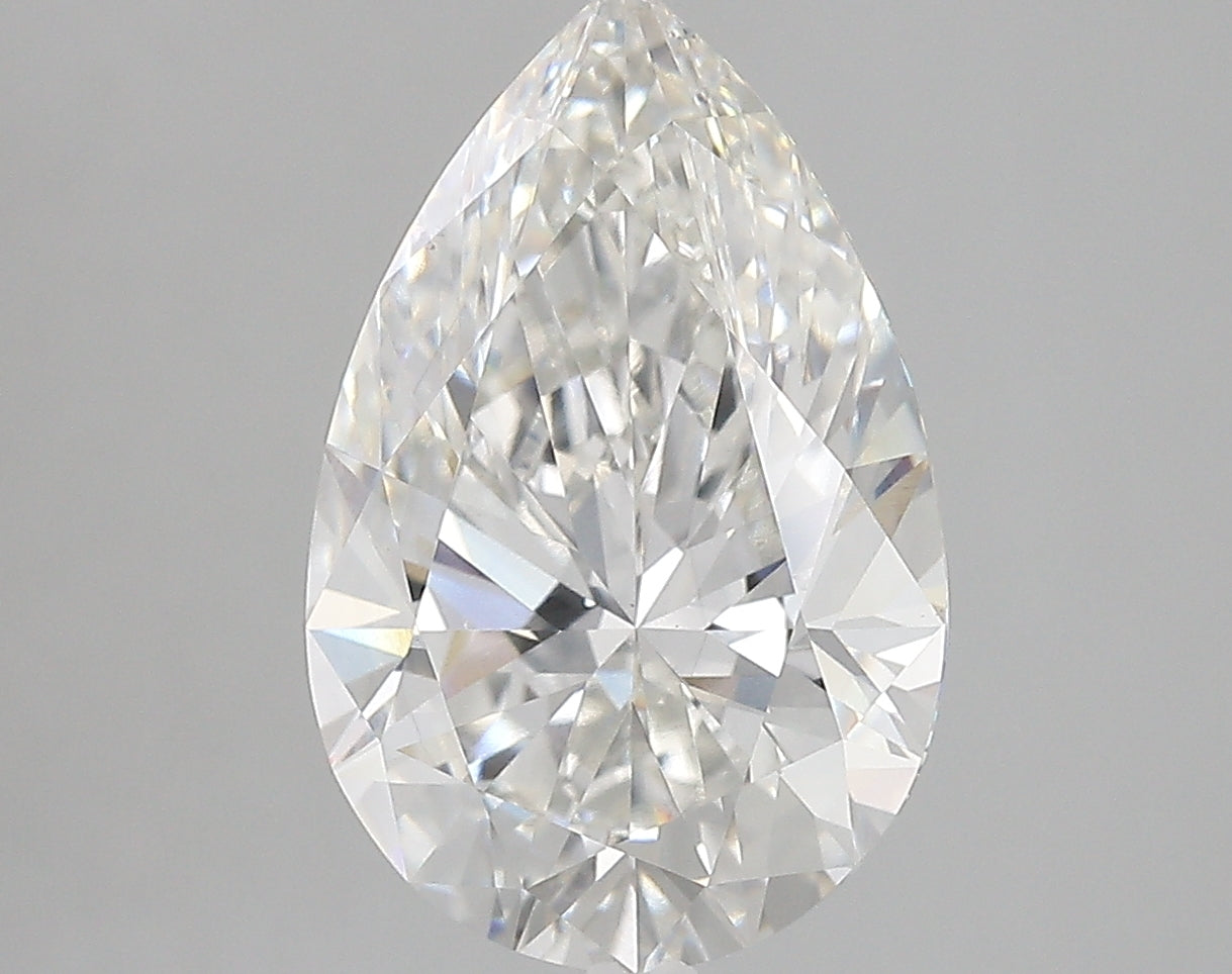PEAR lab grown diamond 4.28ct G/vs1
