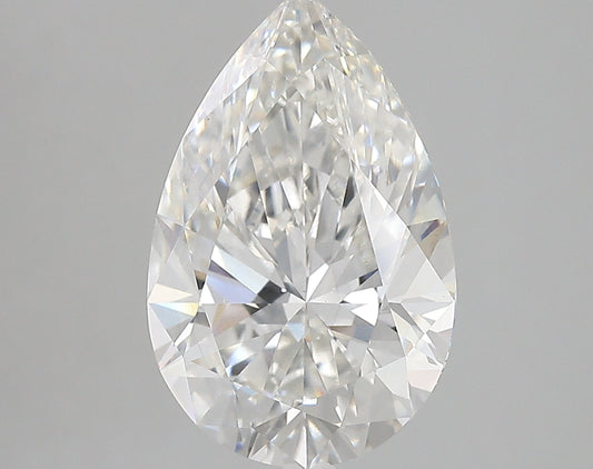 PEAR lab grown diamond 4.28ct G/vs1