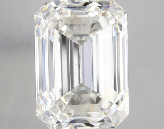 EMERALD lab grown diamond 18.66ct F/vs1