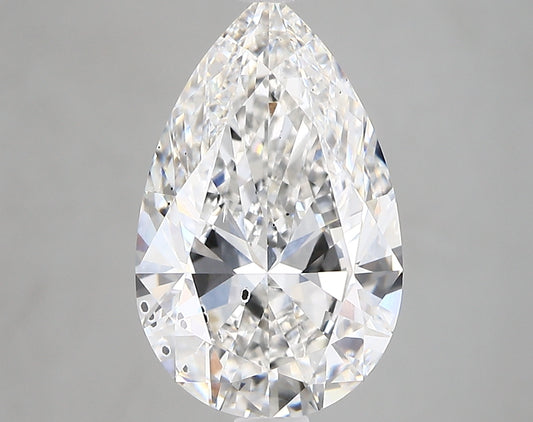 PEAR lab grown diamond 3.99ct F/si2