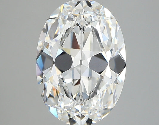 OVAL OLD MINER lab grown diamond 3.70ct D/vvs2