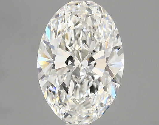 OVAL lab grown diamond 2.69ct E/vvs1