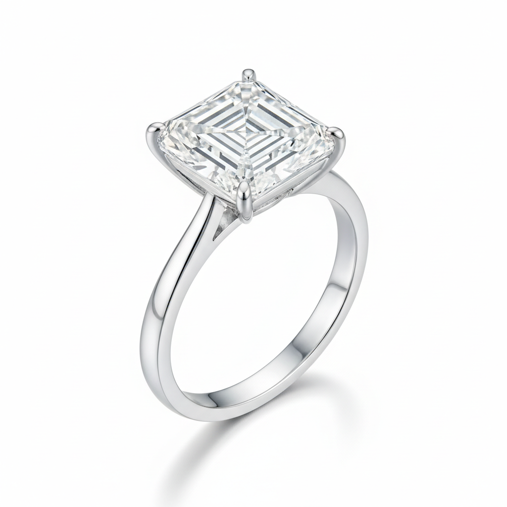 THE VECTOR_01 Ring – Radiant Lab Diamond