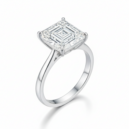 THE VECTOR_01 Ring – Radiant Lab Diamond